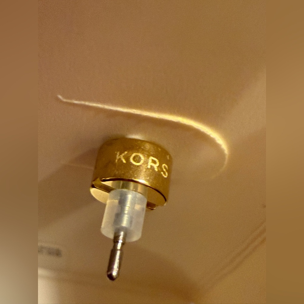 Michael Kors Gold Earrings - Picture 2 of 5